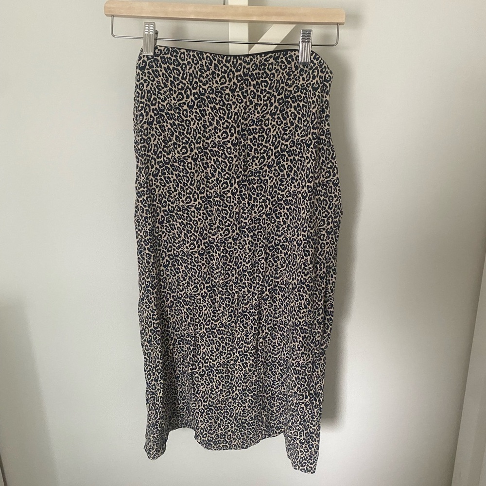 AE Leopard Print Skirt